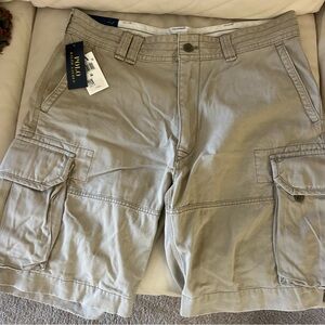 Khaki Cargo Shorts